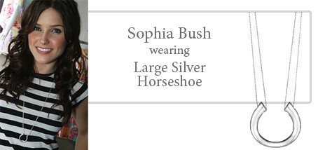 Adina Jewelry,Small Horseshoe necklace
